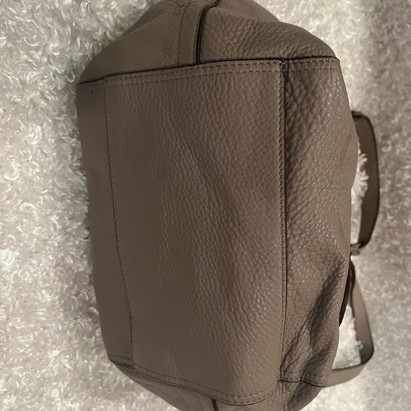 Tory Burch Half Moon Satchel Leather Handbag - Picture 7 of 14